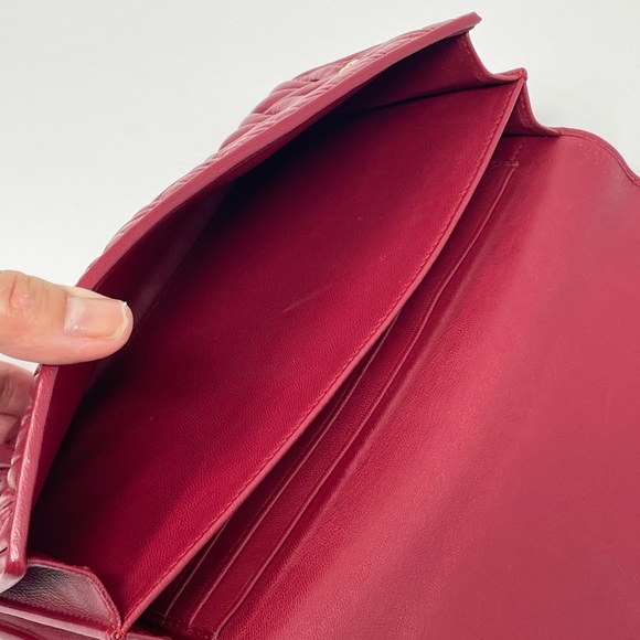 AUTHENTIC Vintage Miu Miu Nappa Leather Clutch - Picture 7 of 14